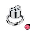Cage de chasteté Can Steel 3.5 x 3.2cm Cage de chasteté Can Steel 3.5 x 3.2cm