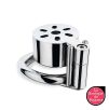 Cage de chasteté Can Steel 3.5 x 3.2cm Cage de chasteté Can Steel 3.5 x 3.2cm