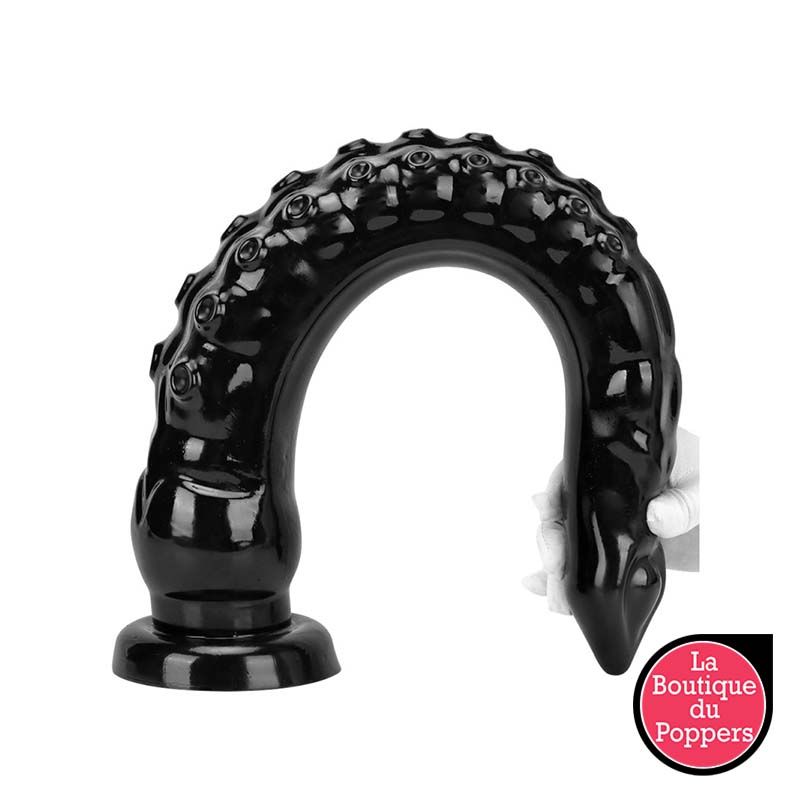 Gode Tentacule XXL SM Deepleasure - Noir, 56 X 8,5 Cm, En PVC Flexible Et Réaliste