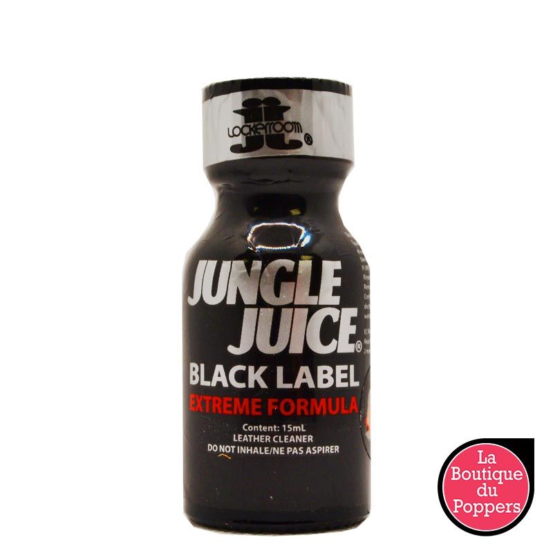 Poppers Jungle Juice Black Label 15ml Lockerroom Pentyle pas cher