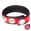 Anneau pénien Cuir Rouge et noir Anneau pénien Cuir Rouge et noir