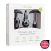 Kit de 3 plugs Pleasure Noirs Kit de 3 plugs Pleasure Noirs