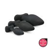 Kit de 3 plugs silicone Rocket Noirs Kit de 3 plugs silicone Rocket Noirs