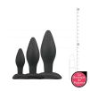 Kit de 3 plugs silicone Rocket Noirs Kit de 3 plugs silicone Rocket Noirs