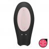 Stimulateur connecté Double Joy Satisfyer Noir