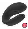 Stimulateur connecté Double Joy Satisfyer Noir Stimulateur connecté Double Joy Satisfyer Noir