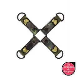 Hogtie Attaches - Army Theme Ouch pas cher