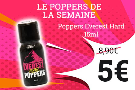 poppers de la semaine pas cher