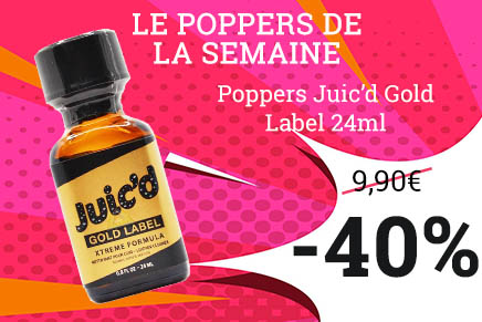 poppers de la semaine pas cher