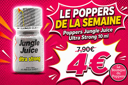 Poppers de la semaine pas cher