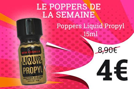 poppers de la semaine pas cher
