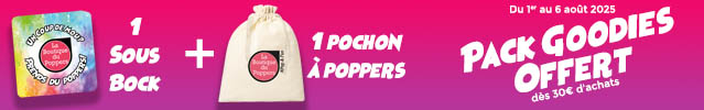 1 Pack Goodies dès 30€ d'achats